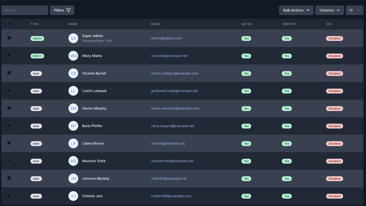 jQuery Datatable Server Side Processing in ASP.NET